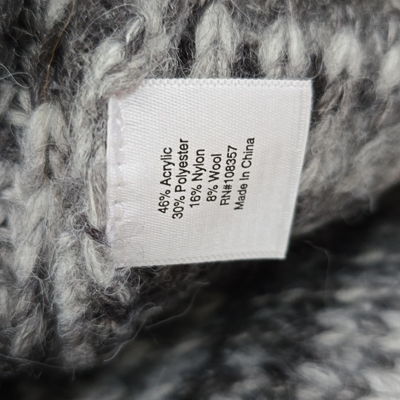 ARIZONA JEAN CO WOMEN'S JUNIOR PLUS GRAY STRIPES PULLOVER CREWNECK SWEATER XXL - Picture 15 of 15